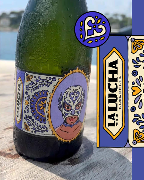 La Lucha-Brut California Sparkling