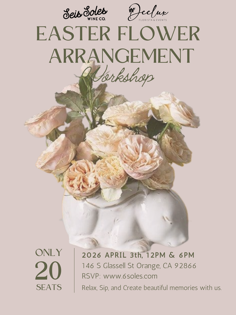 Easter Flower Arrangement Workshop