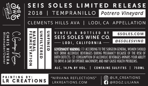 2018 Tempranillo